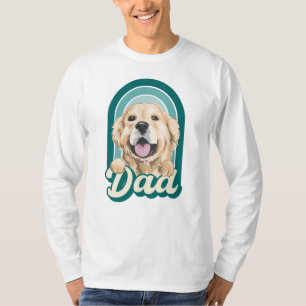 Dog dad, liefdeshonden, hou van mijn huisdieren t-shirt
