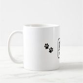 Dog Dad Mok – Schattige Paw Print Gift (Links)