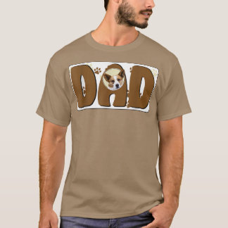 Dog Dad O Cardigan Welsh Corgi T-shirt