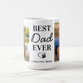 Dog Dad Personal Pet Photos Fathers Day Koffiemok (Center)