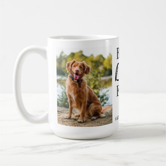 Dog Dad Personal Pet Photos Fathers Day Koffiemok (Links)