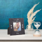 Dog Dad Personalized Pet Photo Vaderdag Fotoplaat (Insitu)
