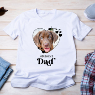 Dog DAD Persoonlijk Hondenliefhebber Pet Foto T-shirt