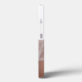 Dog Dad Photo Black  text iPhone Case (Achterkant / Links)