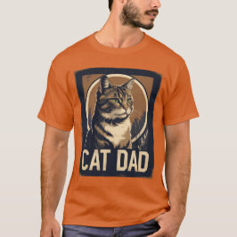 Dog Dad Pride - Bold Canine Tribute Art T-shirt