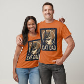 Dog Dad Pride - Bold Canine Tribute Art T-shirt (Unisex)