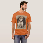 Dog Dad Pride - Bold Canine Tribute Art T-shirt (Voorkant volledig)