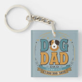 Dog Dad Sleutelhanger (voorkant)
