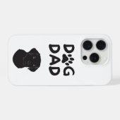 Dog Dad T-shirt | Funny Pet Lovers Tee iPhone Hoesje (Achterkant horizontaal)