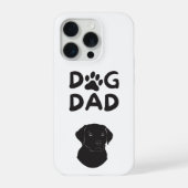 Dog Dad T-shirt | Funny Pet Lovers Tee  iPhone Hoesje (Achterkant)