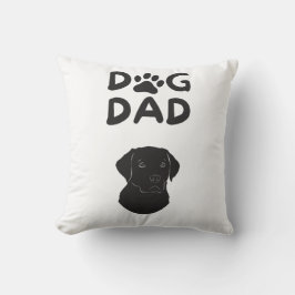 Dog Dad T-shirt | Funny Pet Lovers Tee Kussen