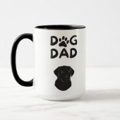 Dog Dad T-shirt | Funny Pet Lovers Tee Mok (Links)