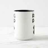 Dog Dad T-shirt | Funny Pet Lovers Tee Mok (Midden)