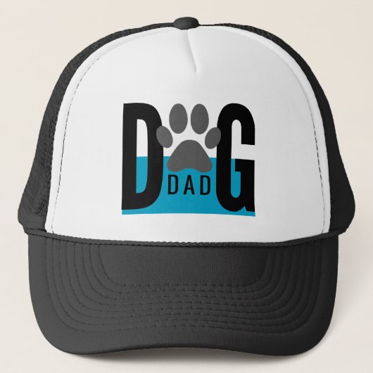 Dog Dad Trucker Hat Trucker Pet (Voorkant)