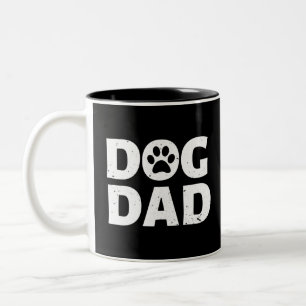 Dog Dad Tweekleurige Koffiemok