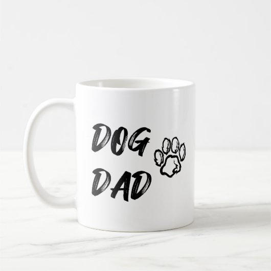 Dog Dag Coffee Mok - Wit (Links)