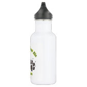 Dog Dagen Ale op poten wit waterflesje (18 oz) Waterfles (Rechts)