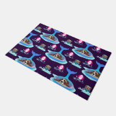 Dog dagen van de zomer deurmat (Schuin)