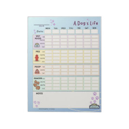 Dog Daily Tracker: Maandag Starter Notitieblok