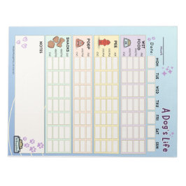 Dog Daily Tracker: Maandag Starter Notitieblok