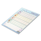 Dog Daily Tracker, Zondag Start Notitieblok (Schuin)