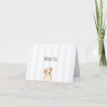 Dog Dank je kaart - Laten we Pawty Collectie
