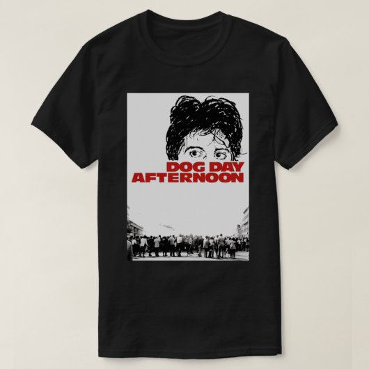 Dog Day Afternoon Poster T-shirt (Design voorkant)