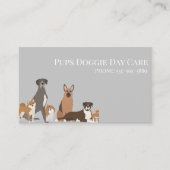 Dog Day Zorghuistraining voor kinderen Visitekaartje (Voorkant)