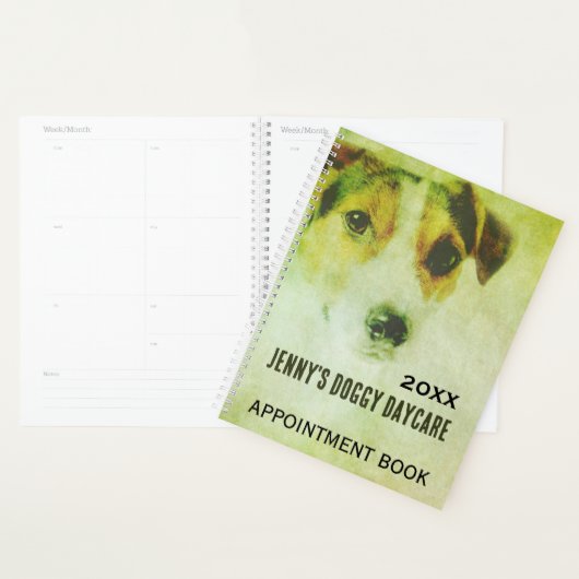 Dog Daycare Business Appointer Book Planner (Display)