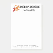 Dog Daycare Business Custom Post-it® Notes (Voorkant)