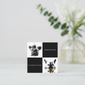 Dog Daycare Vierkante Visitekaartje (Staand voorkant)
