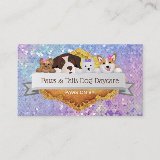 Dog Daycare Visitekaartjes (Voorkant)