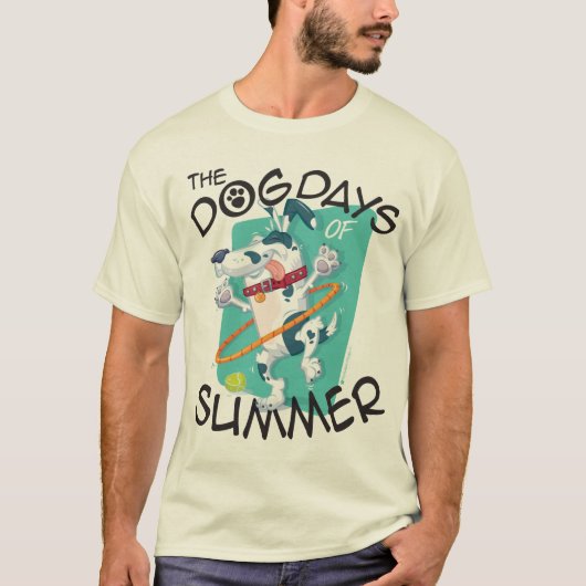 Dog Days: Bella Canvas T-shirt (Voorkant)