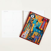 Dog Days Delight: een volkskunst Planner (Display)