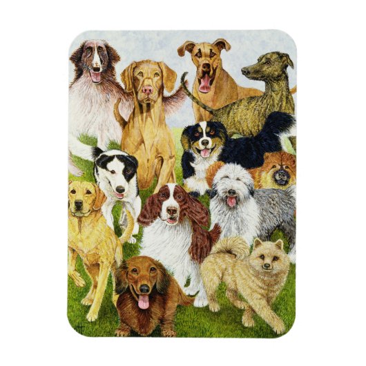 Dog Days Magneet (Verticaal)
