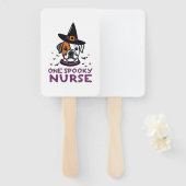Dog Days Meet Spooky Nights One Spooky Nurse Dog Handwaaier (Voorkant en achterkant)