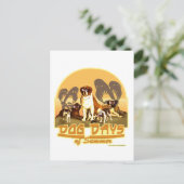 Dog Days of Summer Briefkaart (Staand voorkant)