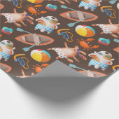 Dog Days of Summer Cadeaupapier (Hoek)