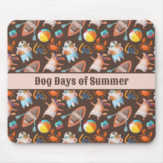 Dog Days of Summer Muismat (Voorkant)