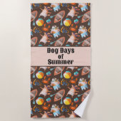 Dog Days of Summer Strandlaken (Voorkant)