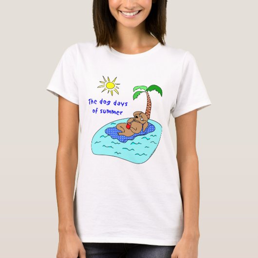Dog Days of Summer T-shirt (Voorkant)