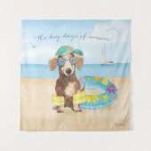 Dog Days of Summer Wandkleed (Voorkant (horizontaal))