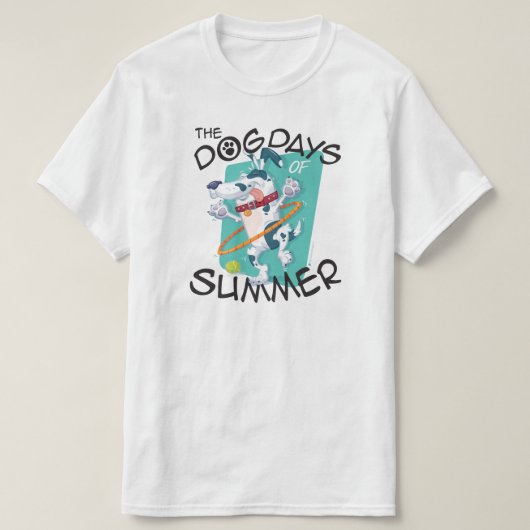 Dog Days: T-shirt Unisex-waarde (Design voorkant)
