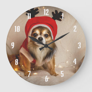 Dog Deer Grote Klok