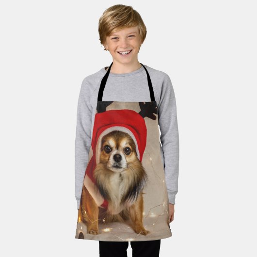 Dog Deer Schort (Gedragen)