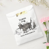 Dog Demon  Funny Cute Bedankzakje (Gezegeld)