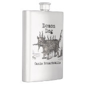 Dog Demon  Funny Cute Flacon (Rechts)