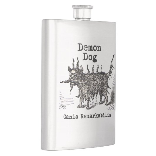 Dog Demon  Funny Cute Flacon (Rechts)