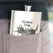 Dog Demon  Funny Cute Flacon (Voorbeeld)