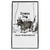 Dog Demon  Funny Cute Klein Cadeauzakje (Voorkant)